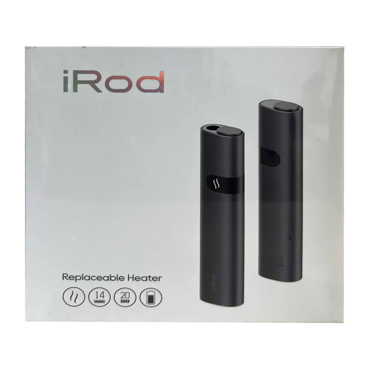 دستگاه سیگار حرارتی ایرود مشکی /IROD