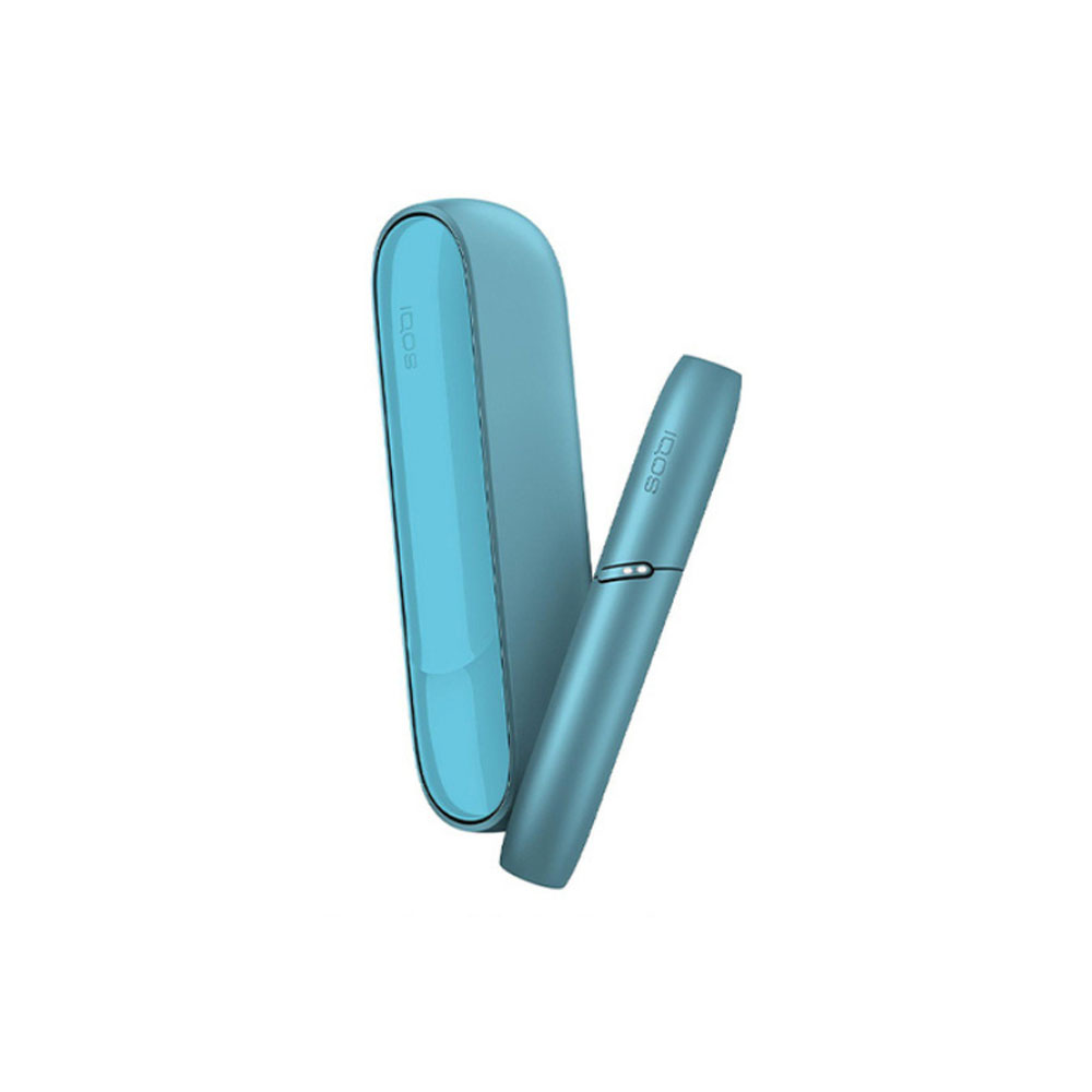 دستگاه سیگار ایکوس/ایکاس اورجینال دیو فیروزه ای IQOS original duo turquoise
