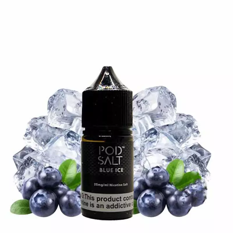 سالت پادسالت بلوبری یخ/Pod Salt Blue Ice
