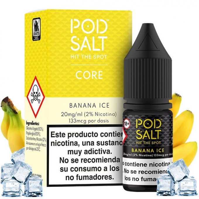 موز یخ برند پادسالت/pod salt Banana ice