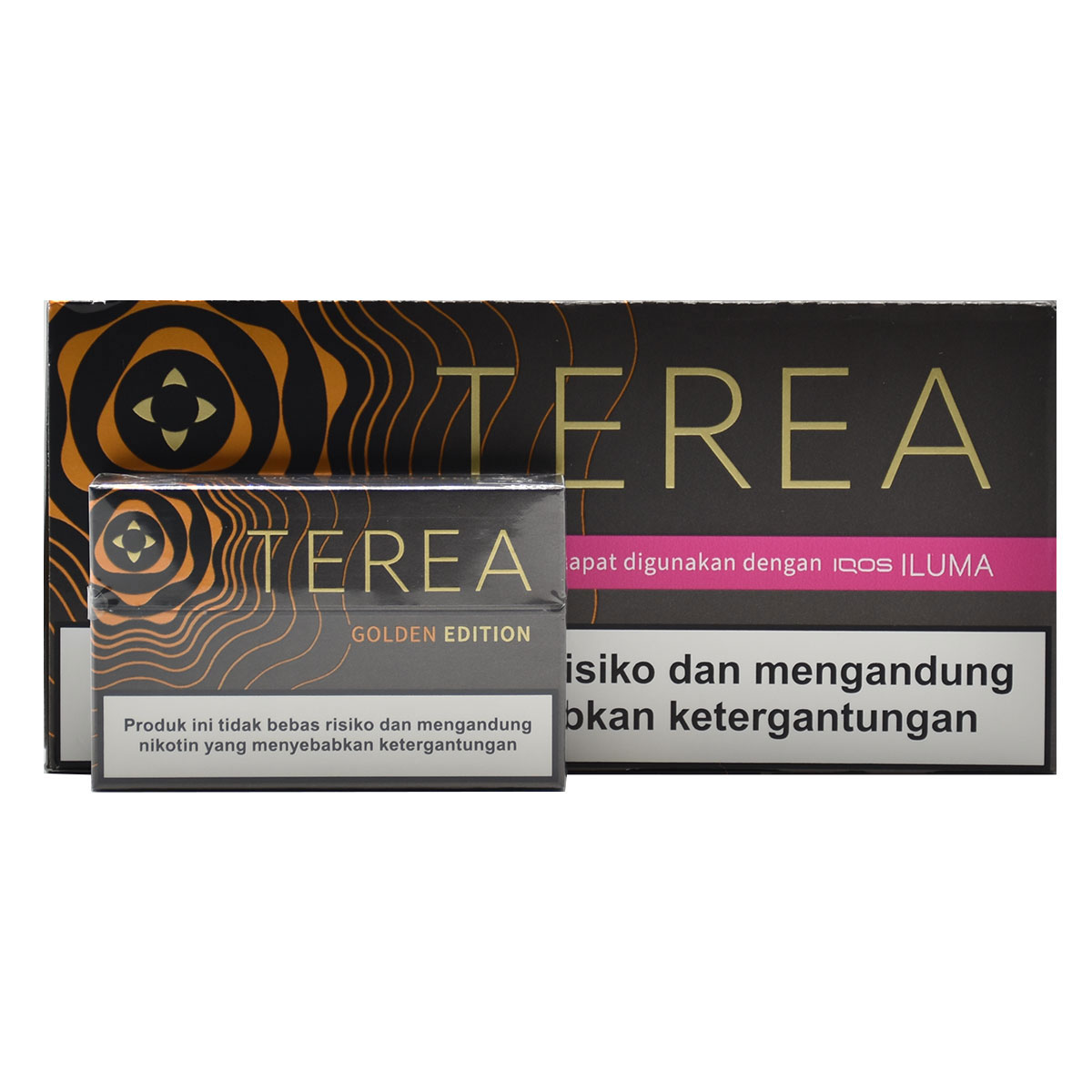 فیلتر ترا / تریا گلدن ادیشن اندونزی / طعم کاراملی/ TEREA INDONESIAN GOLDEN EDITION