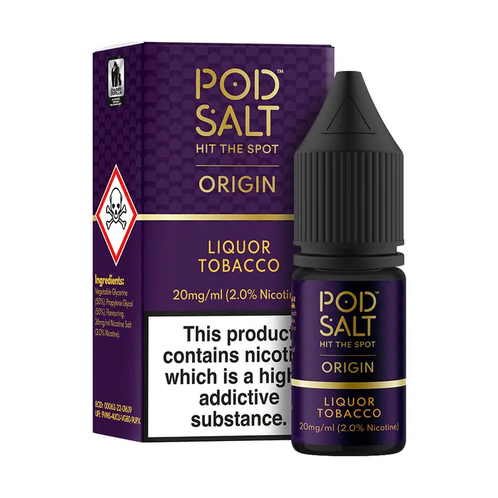 تنباکو لیکور پادسالت/pod salt Liquorice tobacco
