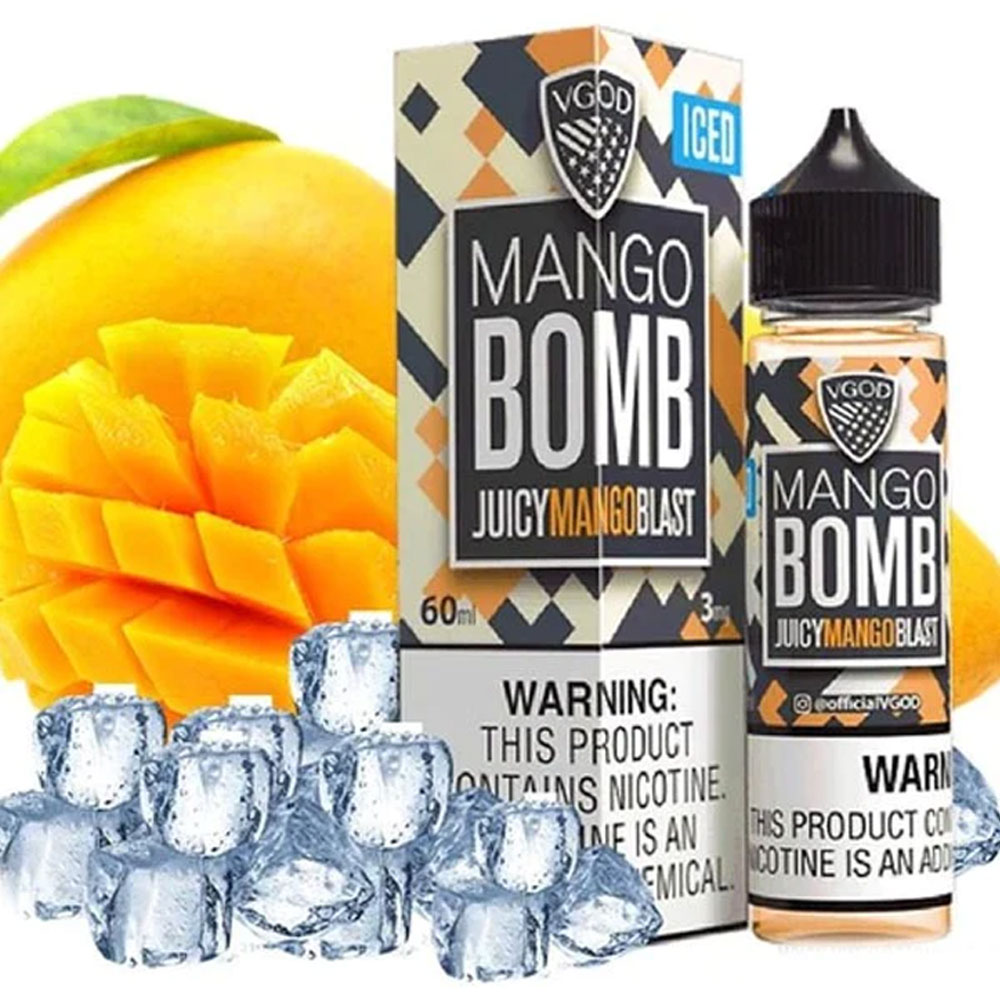 جویس بمب انبه یخ ویگاد VGOD ICED MANGO BOMB