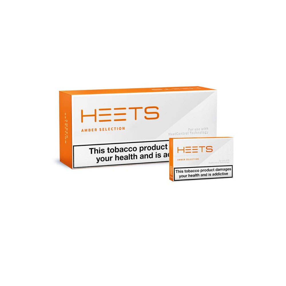 سیگار هیتس اروپایی امبر Heets amber