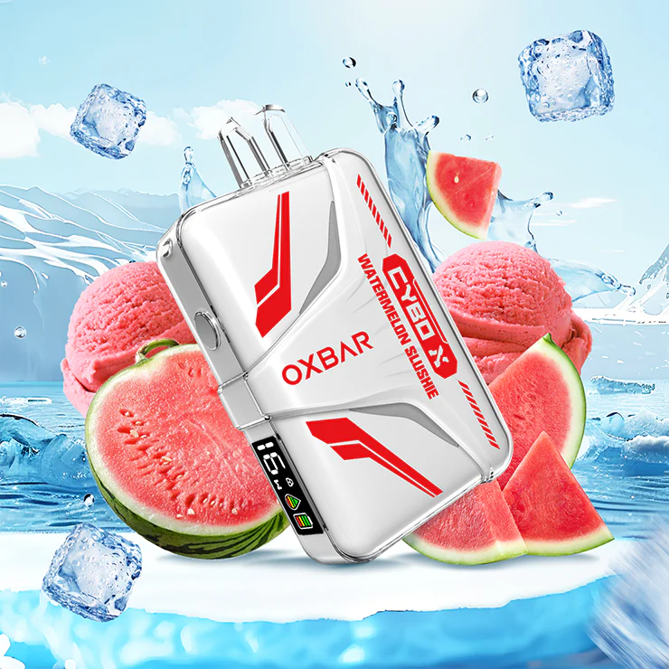 پاد یکبار مصرف هندونه اسلوشی(20000 پاف)/OXBAR CYBO X 20000 Puffs Watermelon Slushie