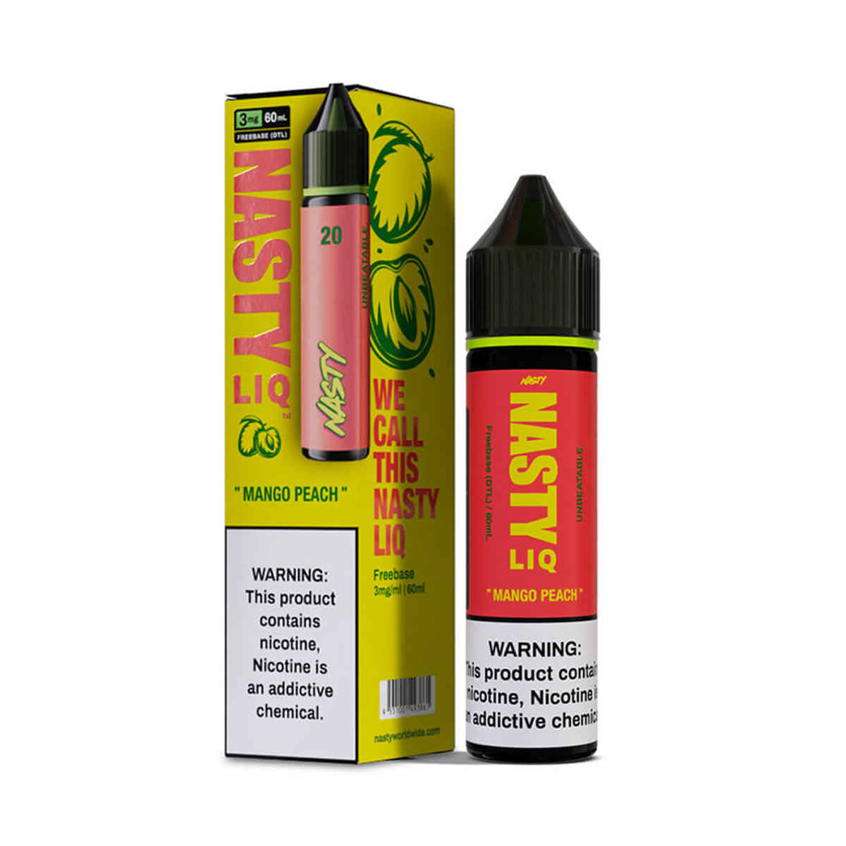 سالت هلو و انبه نستی لیک / NASTY LIQ MANGO PEACH
