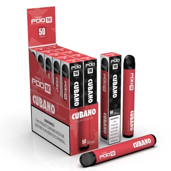 پاد یکبار مصرف کوبانو سیگار ویگاد / POD CUBANO CIGAR (1500 پاف)