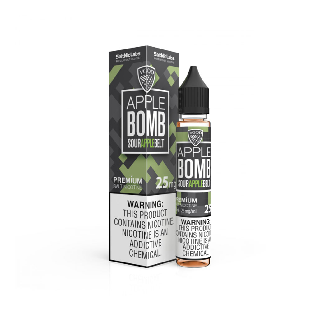 سالت بمب سیب یخ ویگاد VGOD APPLE BOMB ICED