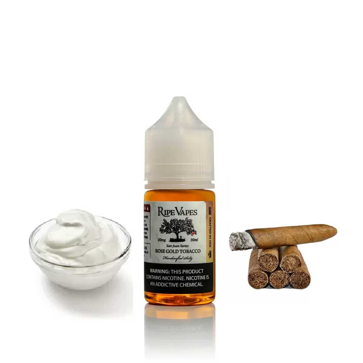 سالت رایپ ویپ رز گلد توباکو | Ripe Vapes Rose Gold Tobacoo