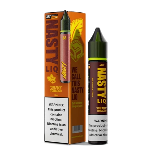سالت کرم تنباکو نستی لیک/Nasty LIQ Creamy Tobacco