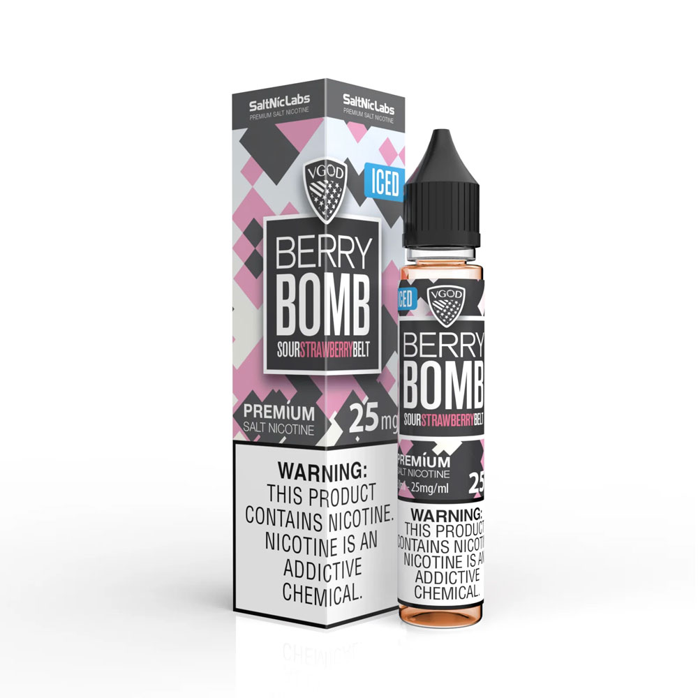 جویس بمب توت فرنگی یخ ویگاد VGOD BERRY BOMB ICED