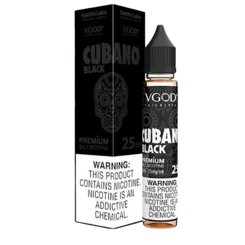سالت نیکوتین کوبانو بلک ویگاد VGOD CUBANO BLACK