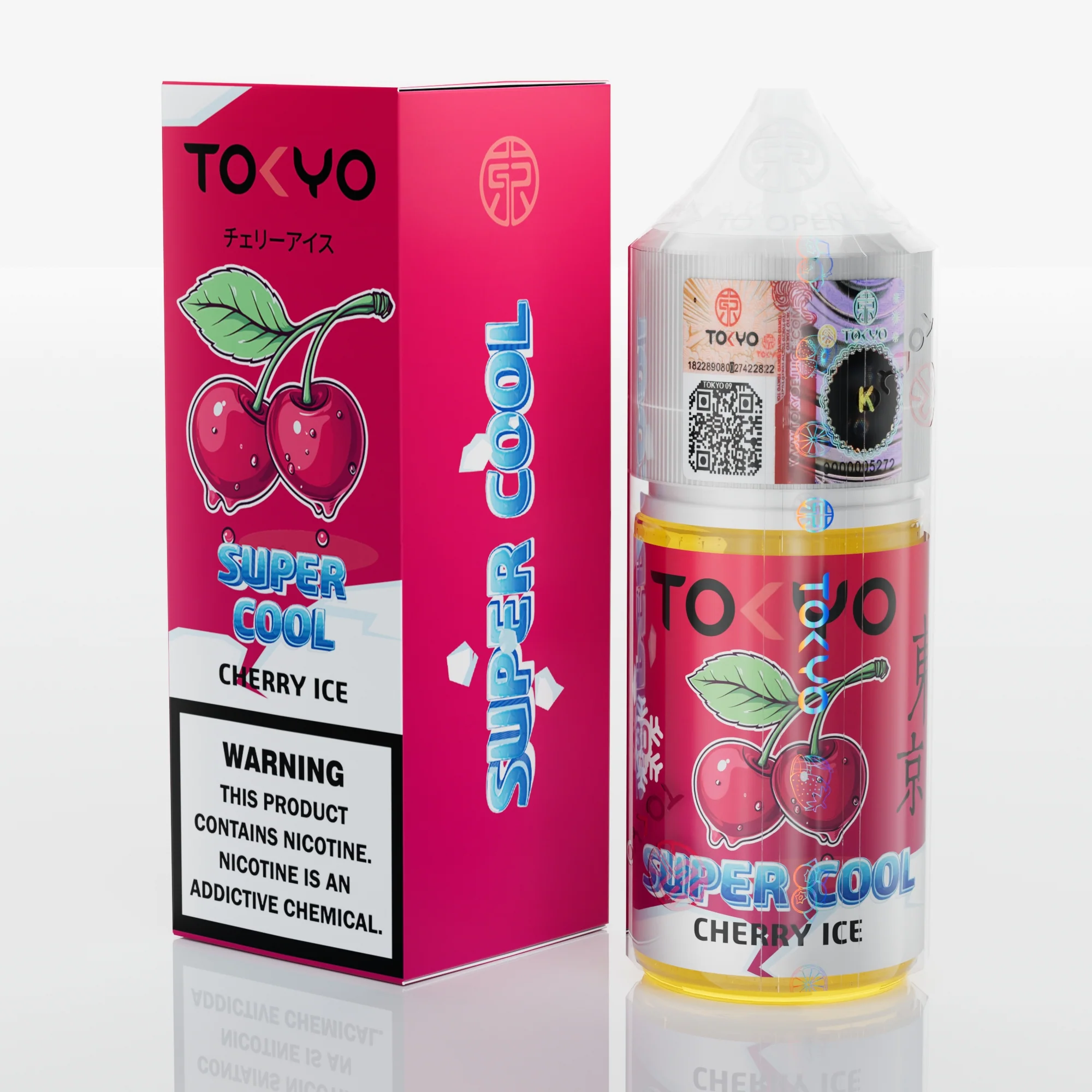 سالت آلبالو سوپر یخ برند توکیو/Tokyo SuperCool Cherry Ice