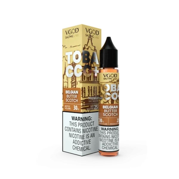 سالت تنباکو کاراملی کره بلژیکی ویگاد / VGOD belgian butter scotch