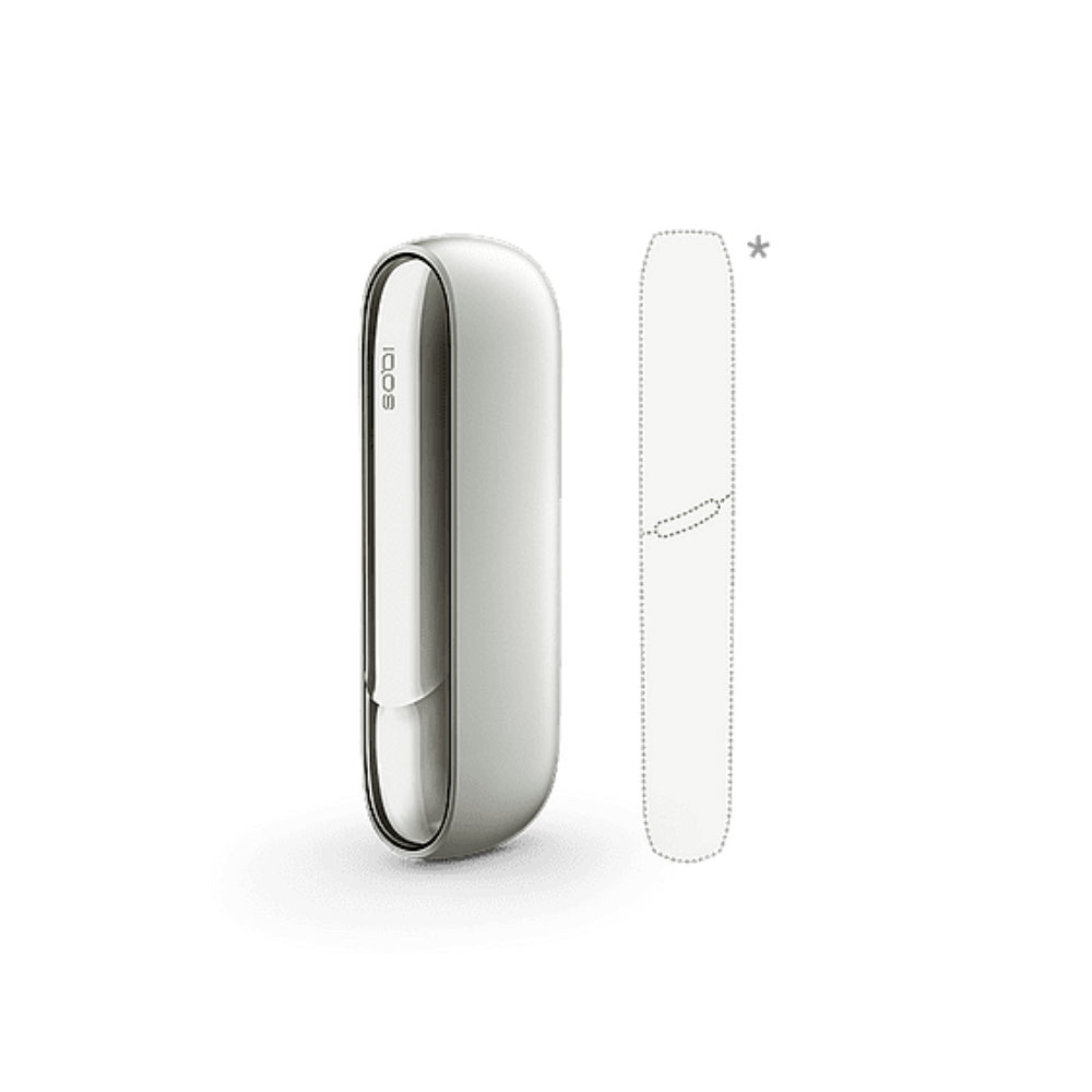 کیس تکی ایکوس/ایکاس 3 دیو نقره ای Iqos 3 duo holder