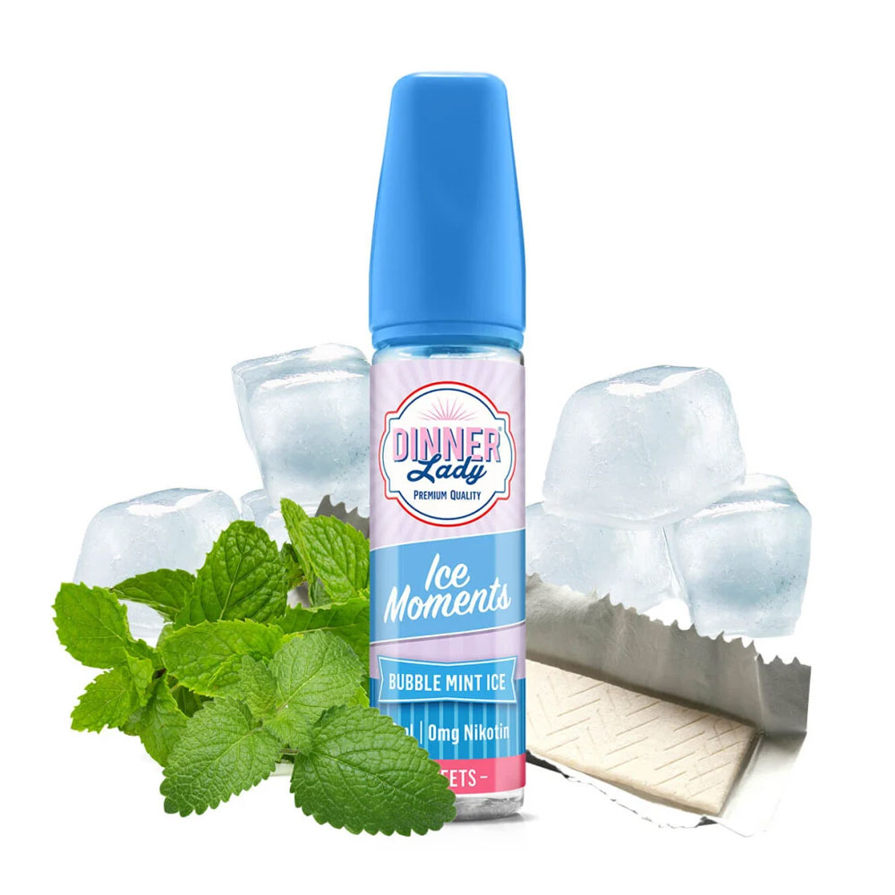جویس آدامس بادکنکی نعناع یخ DINNER LADY BUBBLE MINT ICE