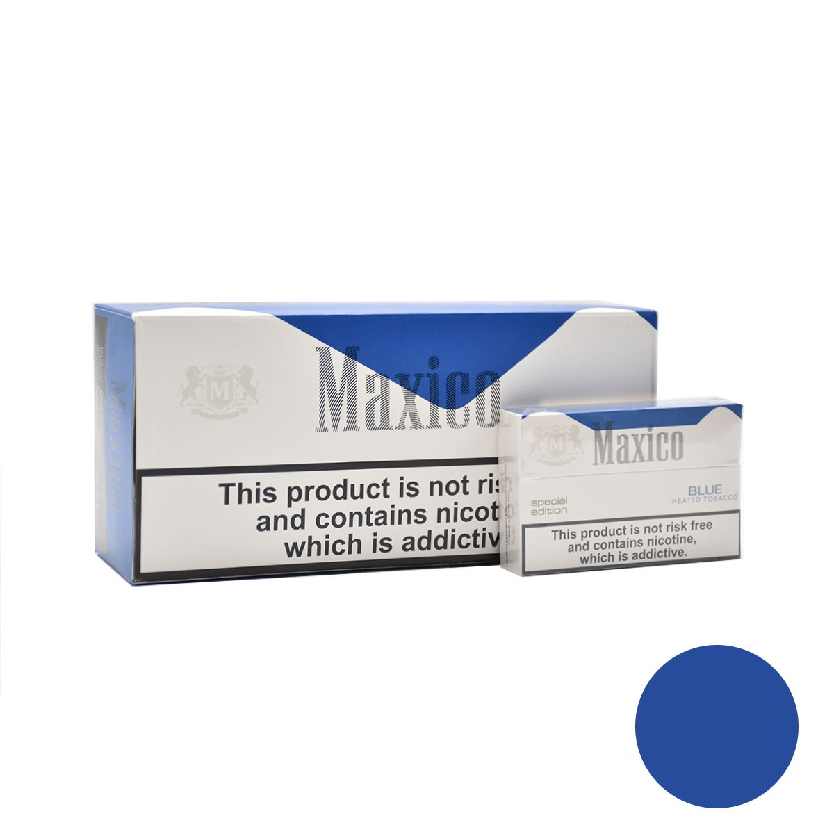 سیگار مکسیکو آبی/ طعم خنک و تقریبا سبک / MAXICO BLUE
