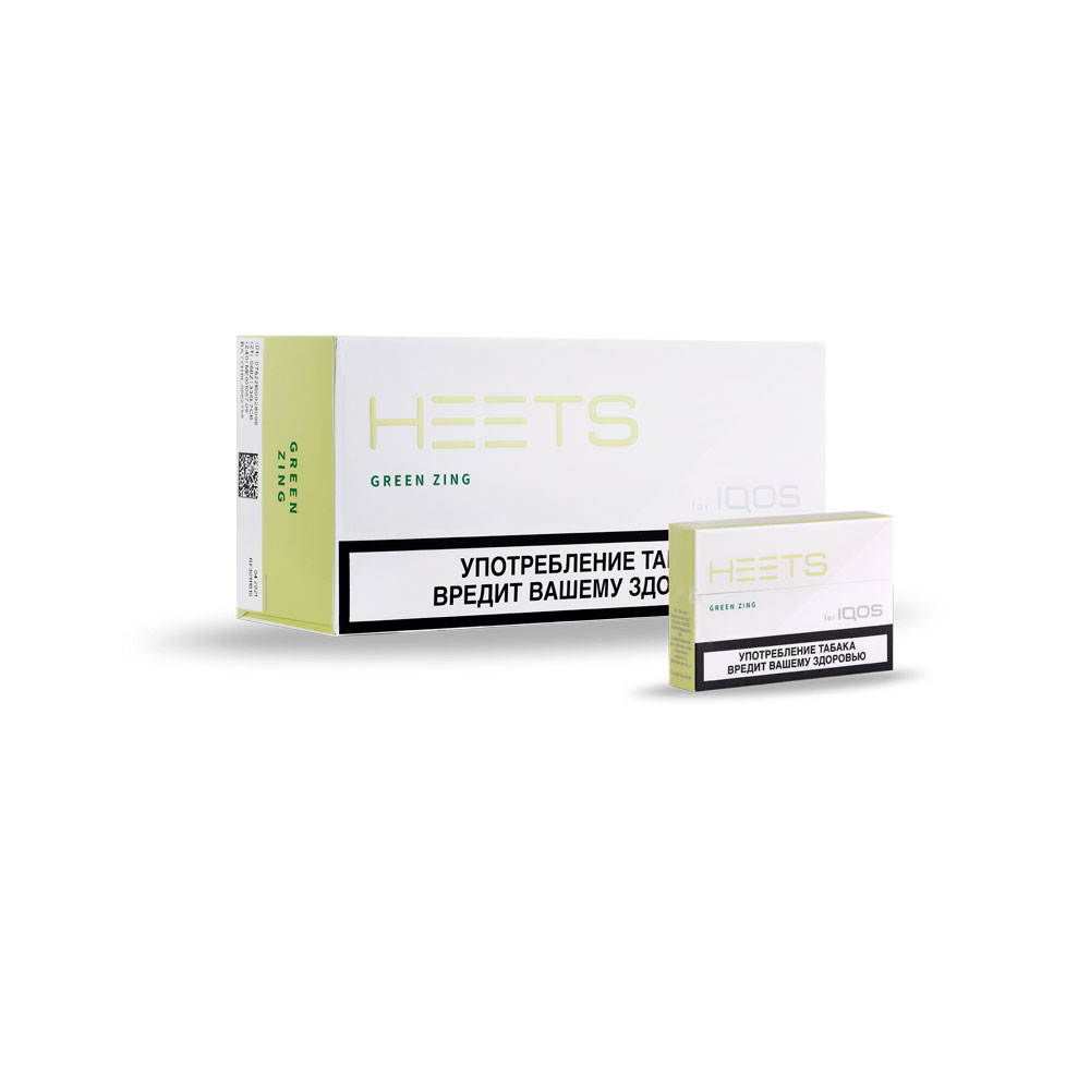 سیگار هیتس روسی گرین زینگ Heets green zing