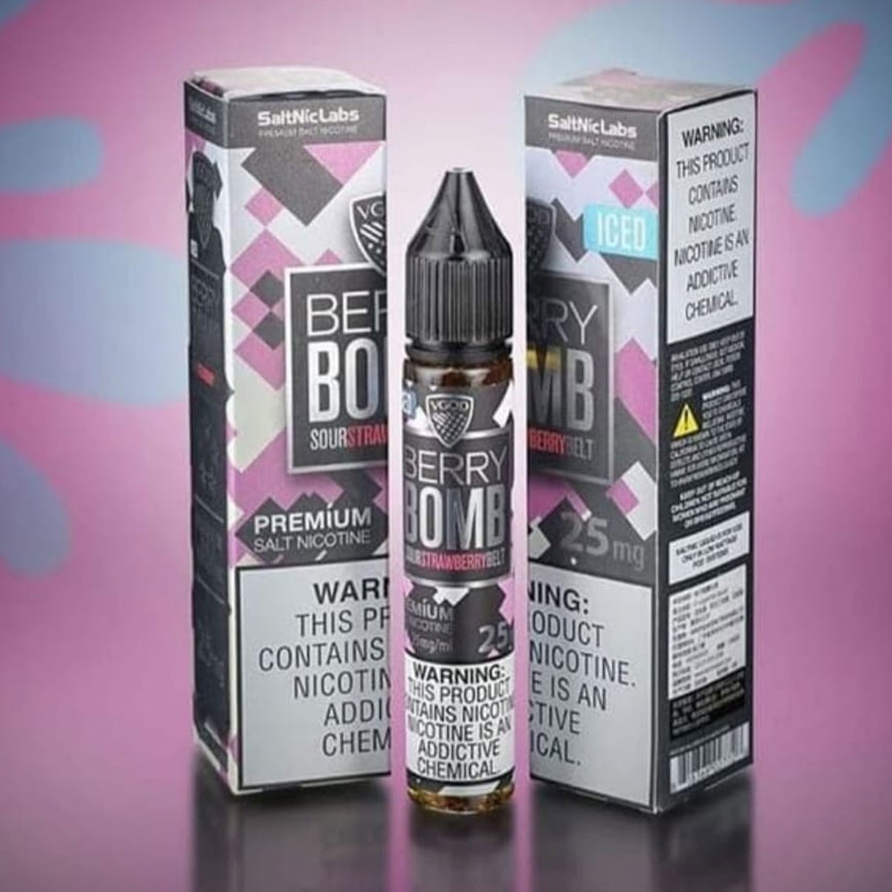 سالت بمب توت فرنگی ویگاد VGOD BERRY BOMB