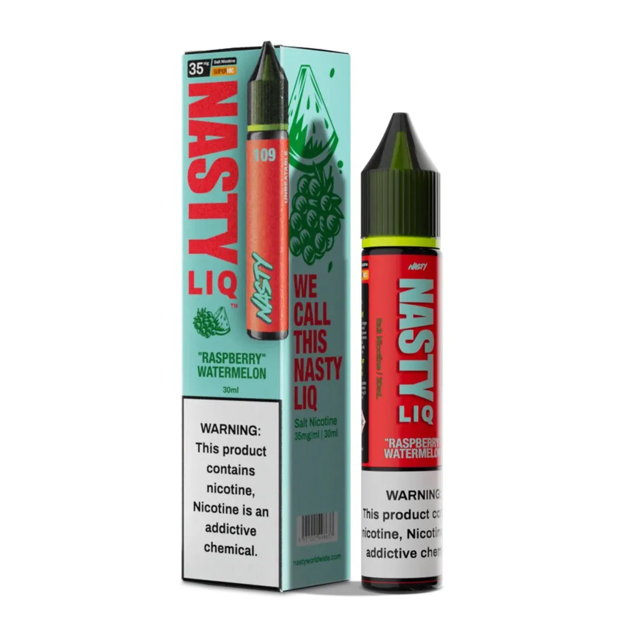 سالت تمشک هندوانه نستی/NASTY LIQ Raspberry Watermelon