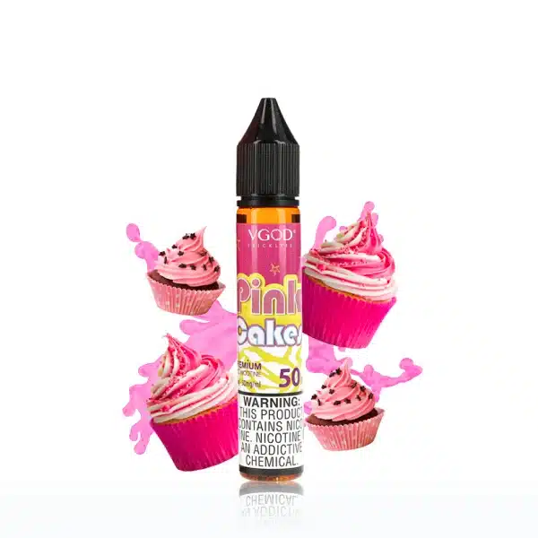 سالت نیکوتین کیک صورتی ویگاد/Vgod Pink cakes