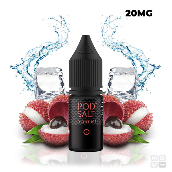 لیچی آیس برند پادسالت/Pod Salt lychee ice