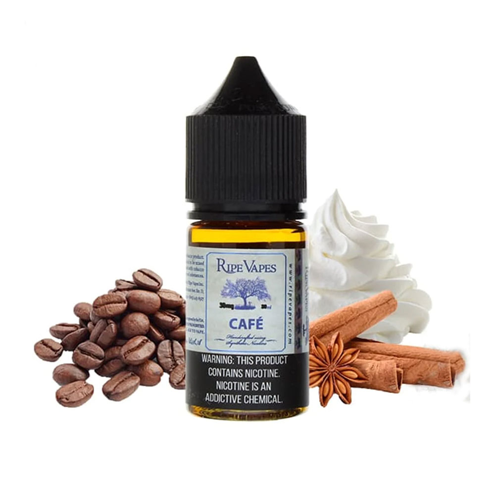 سالت رایپ ویپ کاستارد قهوه/RIPE VAPES VCT CAFE